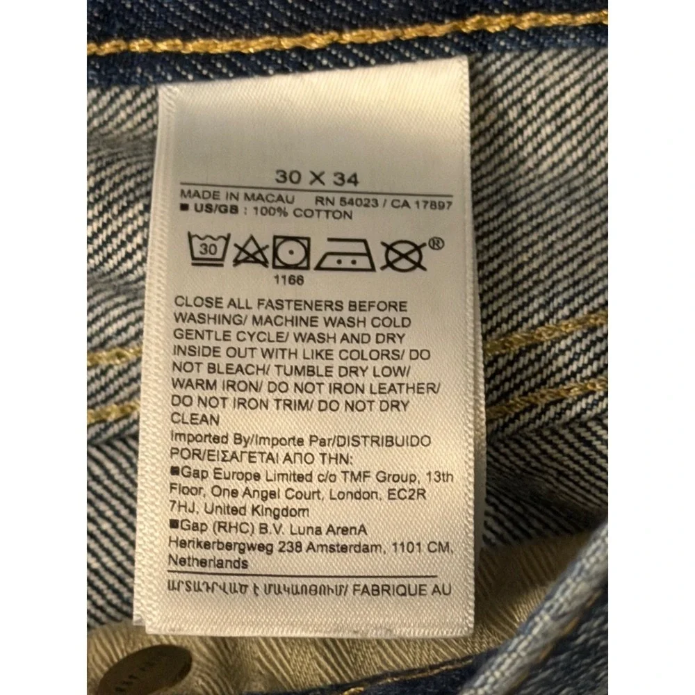 Banana‎ Republic Selvedge Slim Fit Jeans 30x34 Medium Wash Premium 100% Cotton